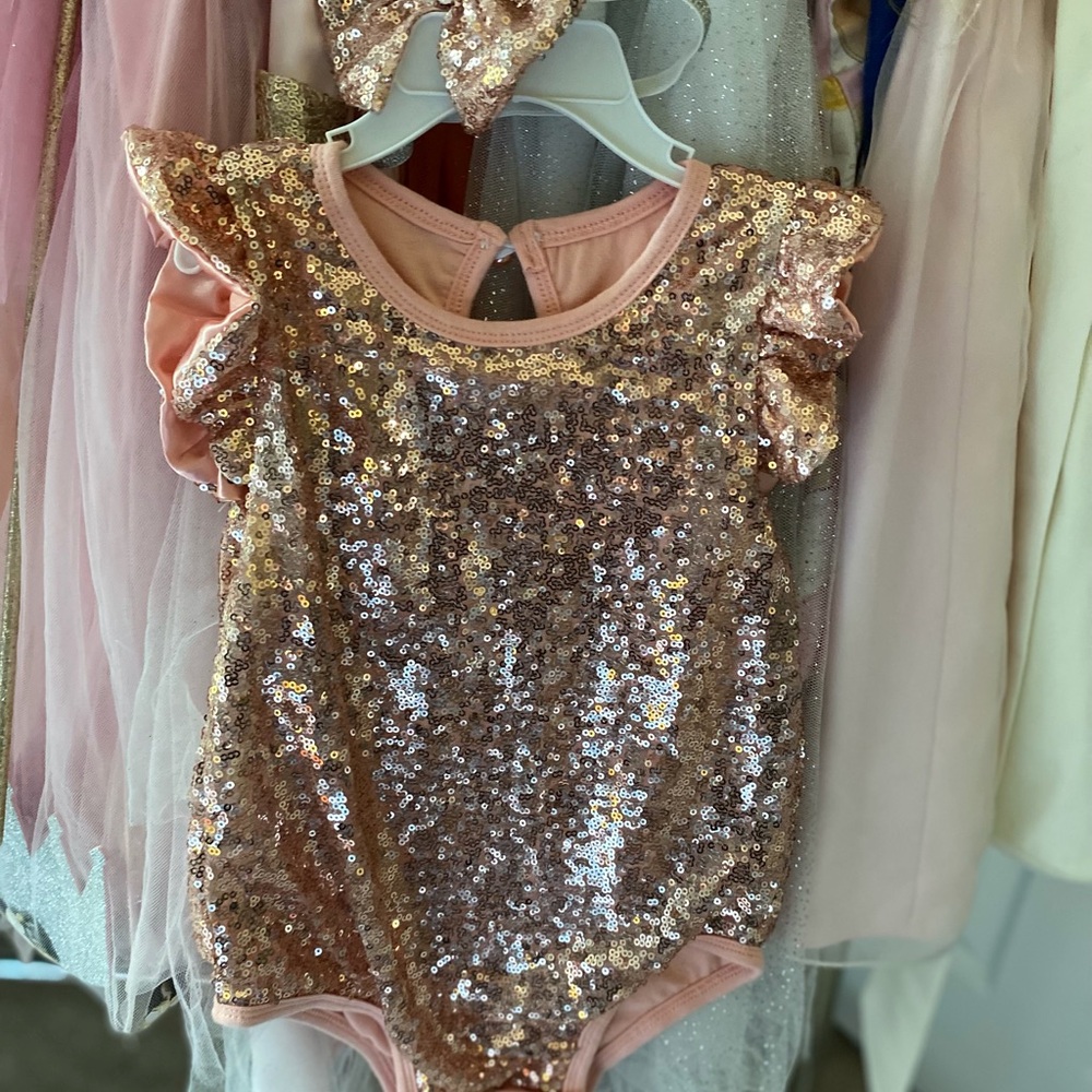 Sequin romper